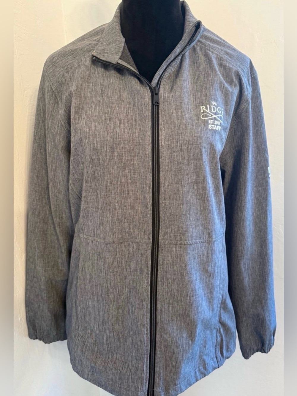 Grey Men's Full-Zip Jacket (Size XL)